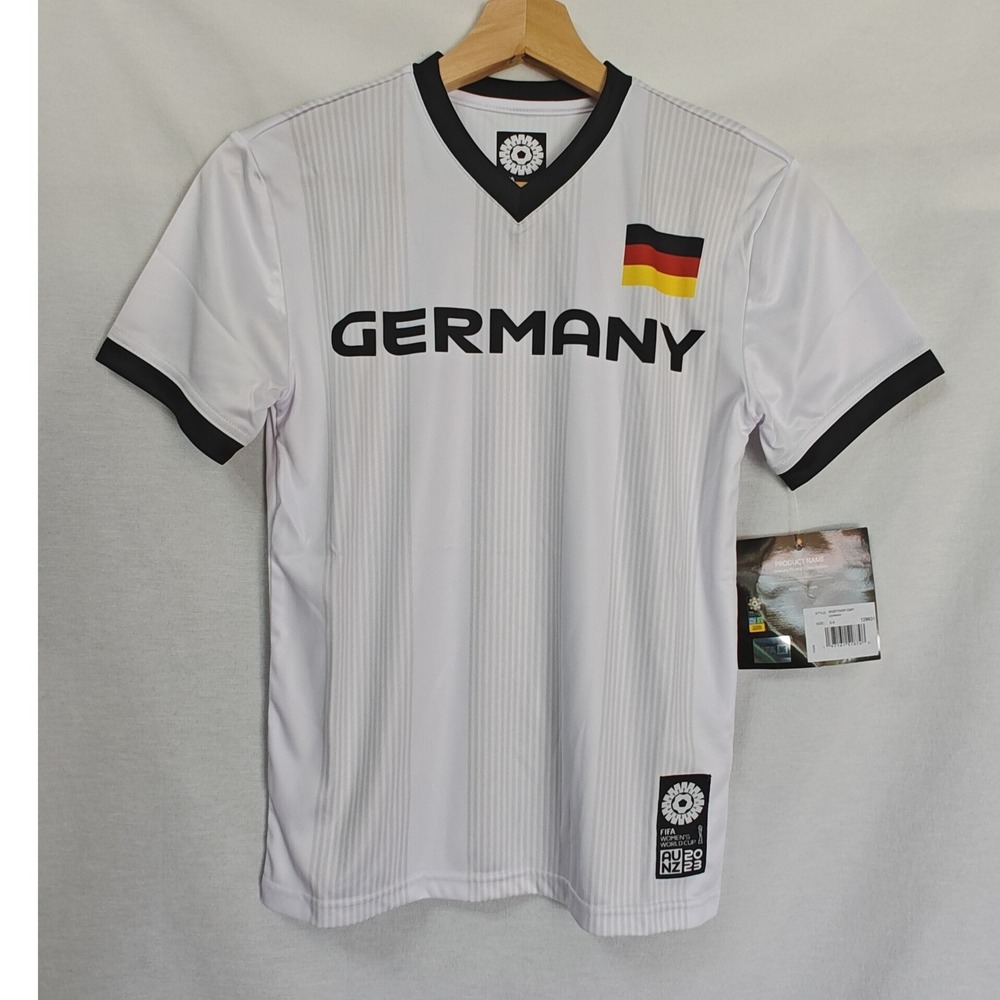 Germany FIFA 2023 World Cup Women's Fan Shirt Top Tee Outerstuff Size S New